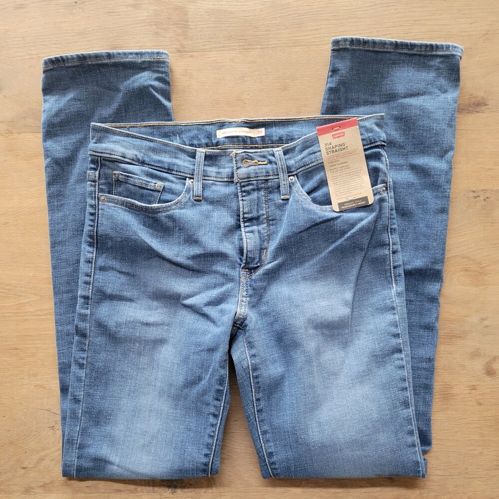 Levi's 314 Shaping Straight Denim Jeans